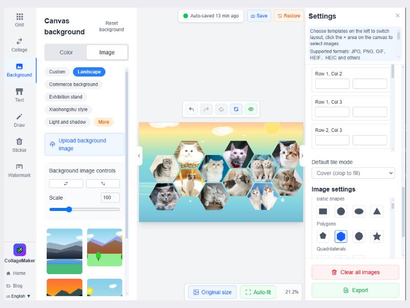 Custom Grid Layout
